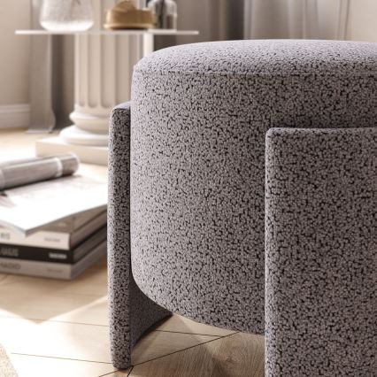 Tabouret ROCKET Ø 39 cm gris