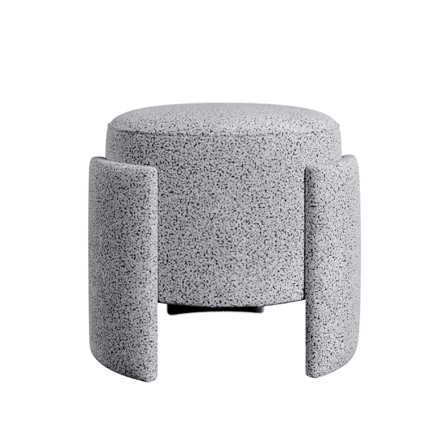 Tabouret ROCKET Ø 39 cm gris