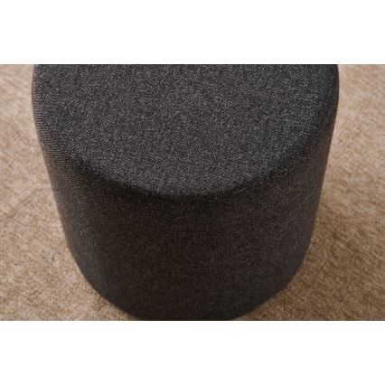 Tabouret RONDO Ø 40 cm brun foncé