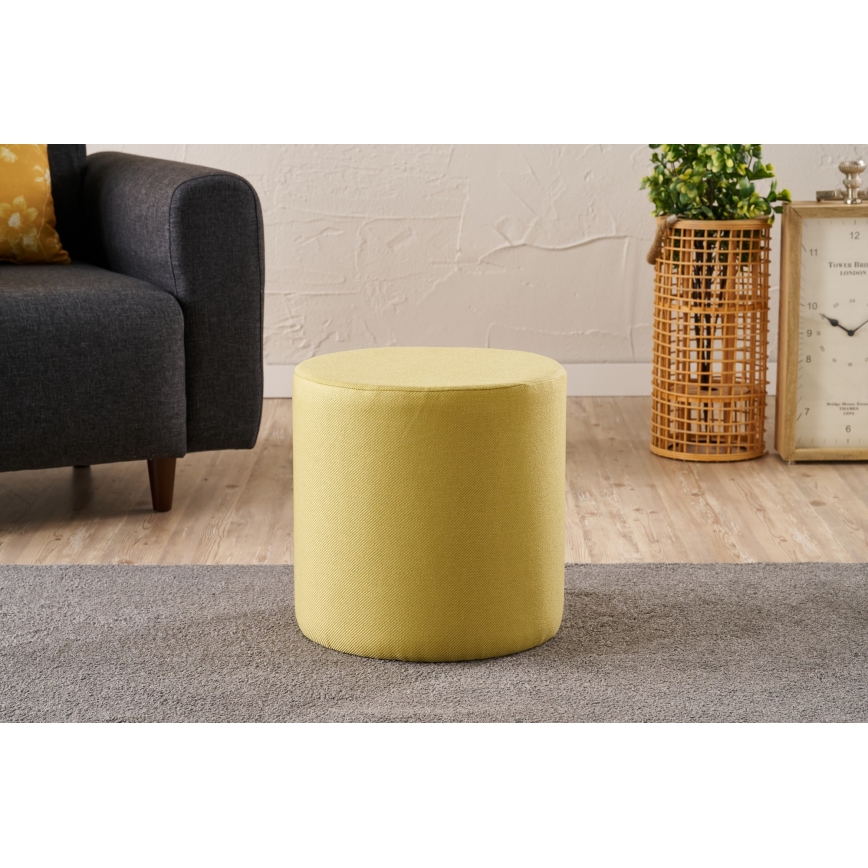 Tabouret RONDO Ø 40 cm jaune
