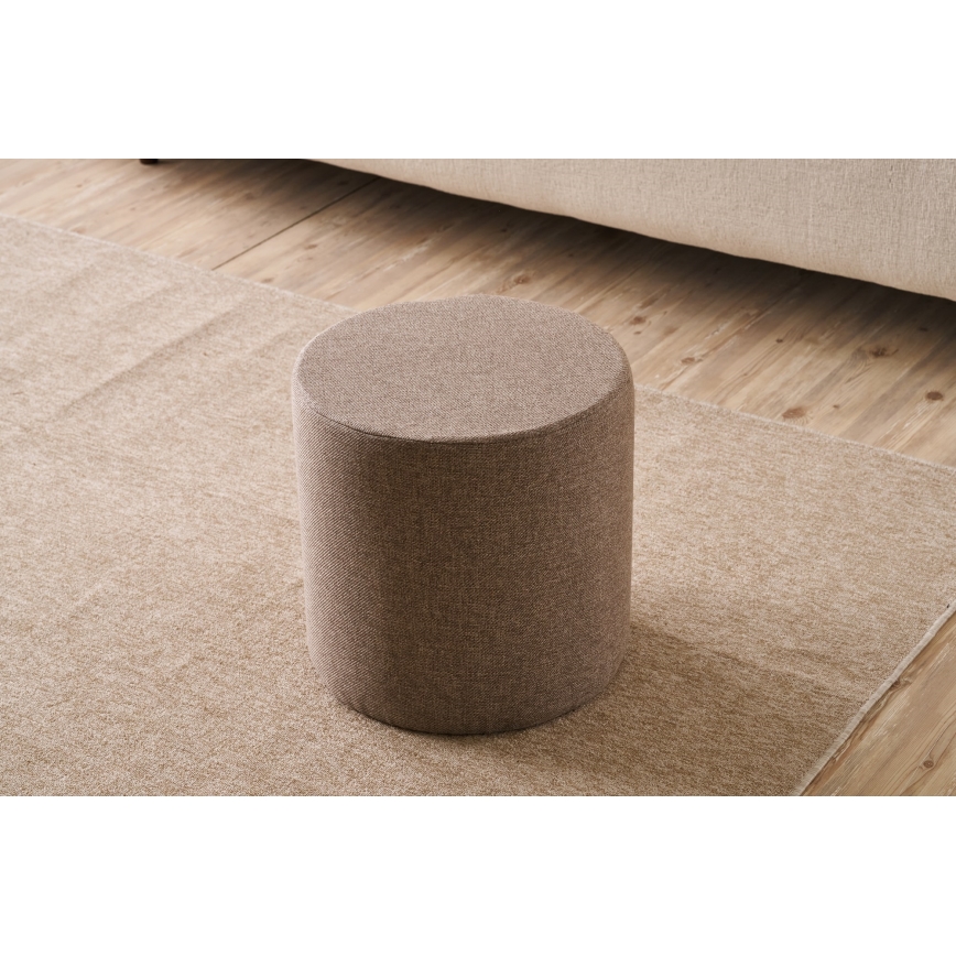 Tabouret RONDO, Ø 40 cm, marron