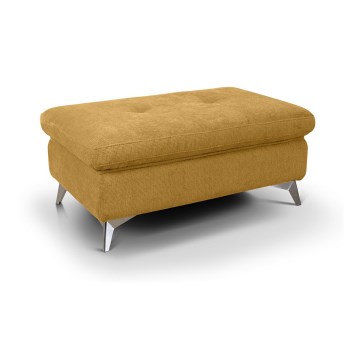 Tabouret SALERNO 66x100 cm jaune