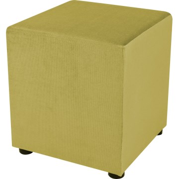 Tabouret SIX 40 x 40 cm jaune