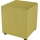 Tabouret SIX 40 x 40 cm jaune