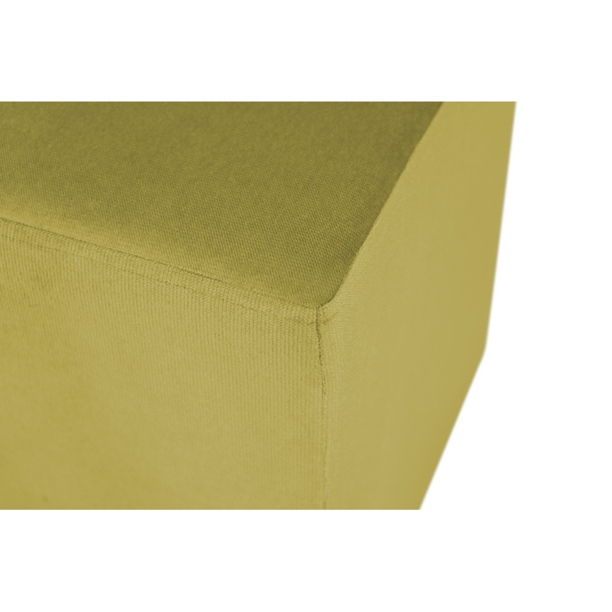 Tabouret SIX 40 x 40 cm jaune