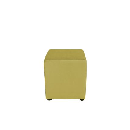 Tabouret SIX 40 x 40 cm jaune
