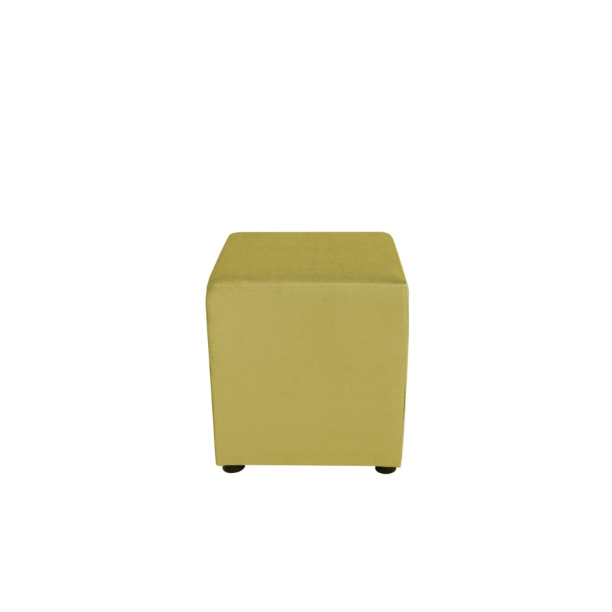 Tabouret SIX 40 x 40 cm jaune