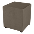 Tabouret SIX 40x40 cm marron