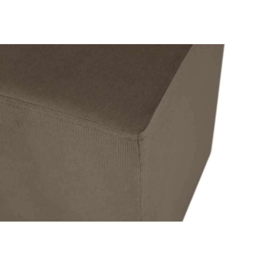 Tabouret SIX 40x40 cm marron