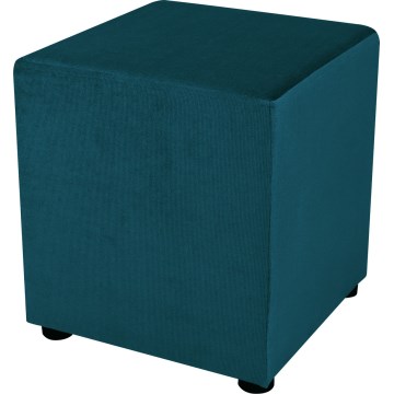 Tabouret SIX 40x40 cm turquoise
