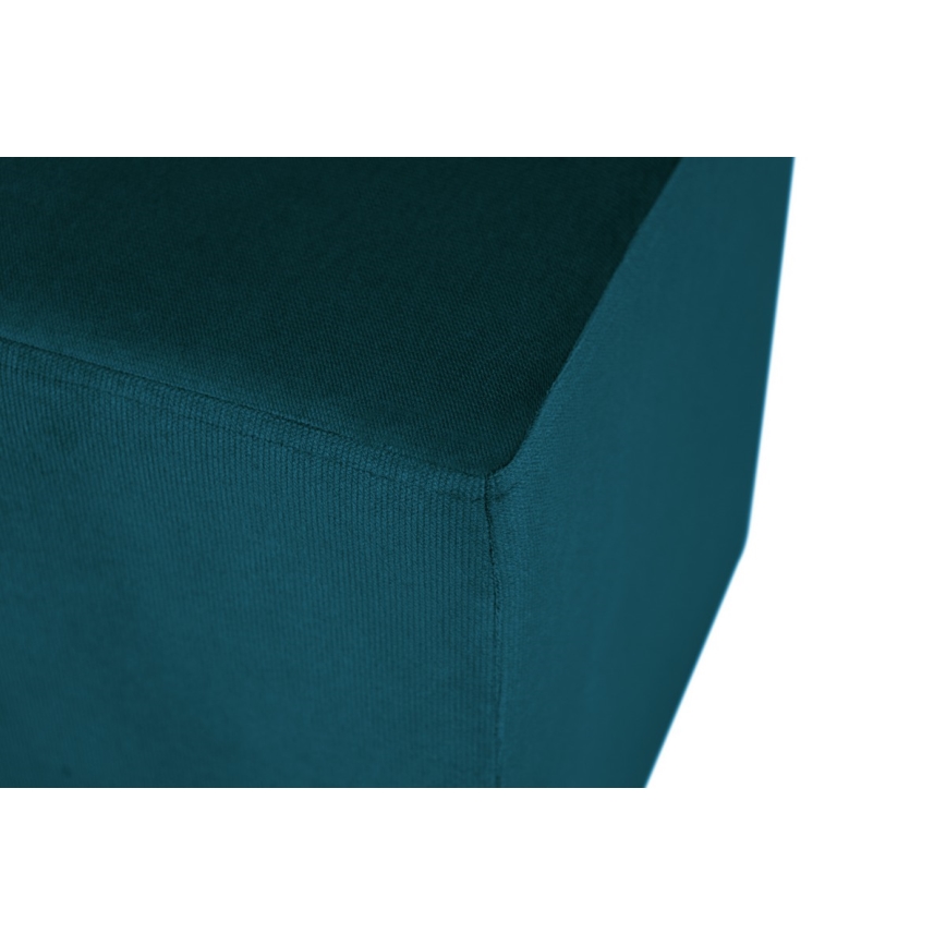 Tabouret SIX 40x40 cm turquoise