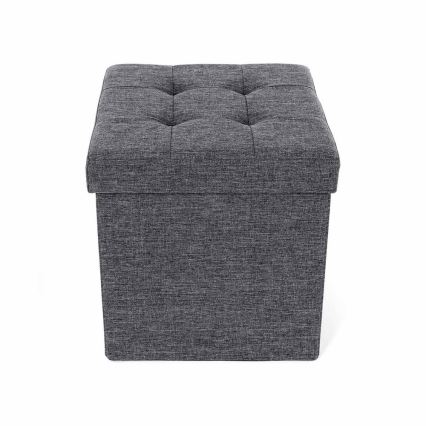 Tabouret SULTAN 38x38 cm gris