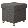 Tabouret SULTAN 38x40 cm gris foncé