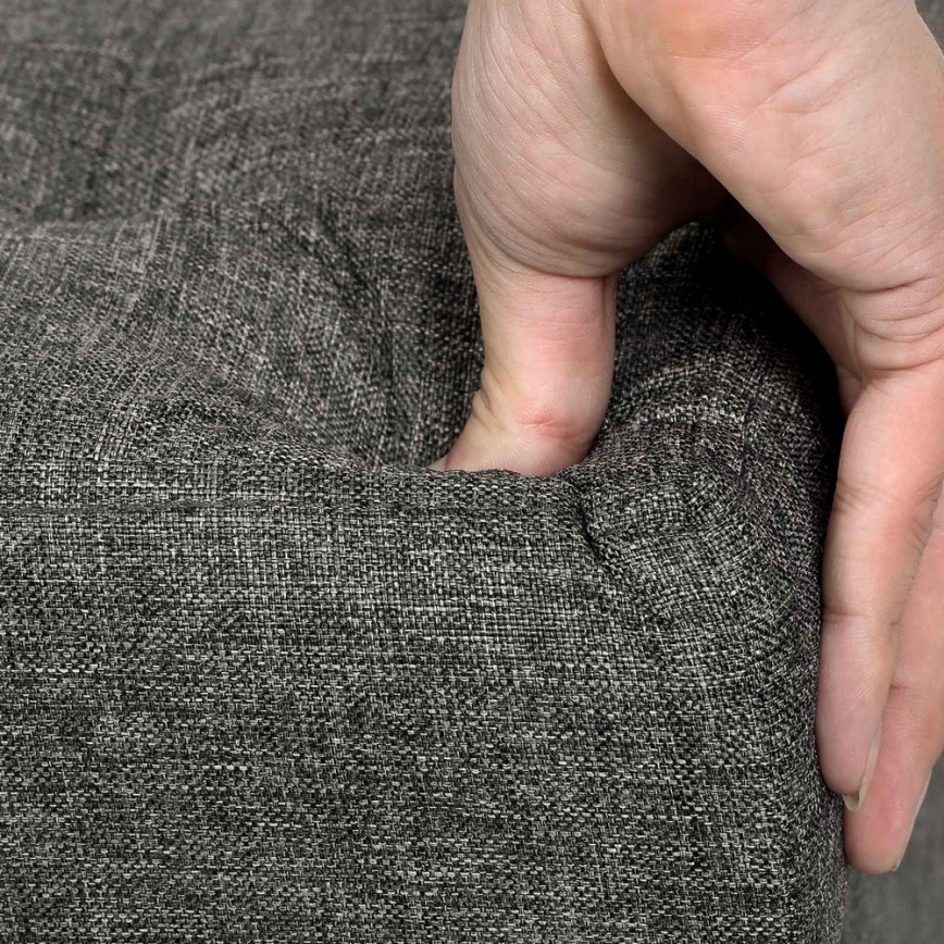 Tabouret SULTAN 38x40 cm gris foncé