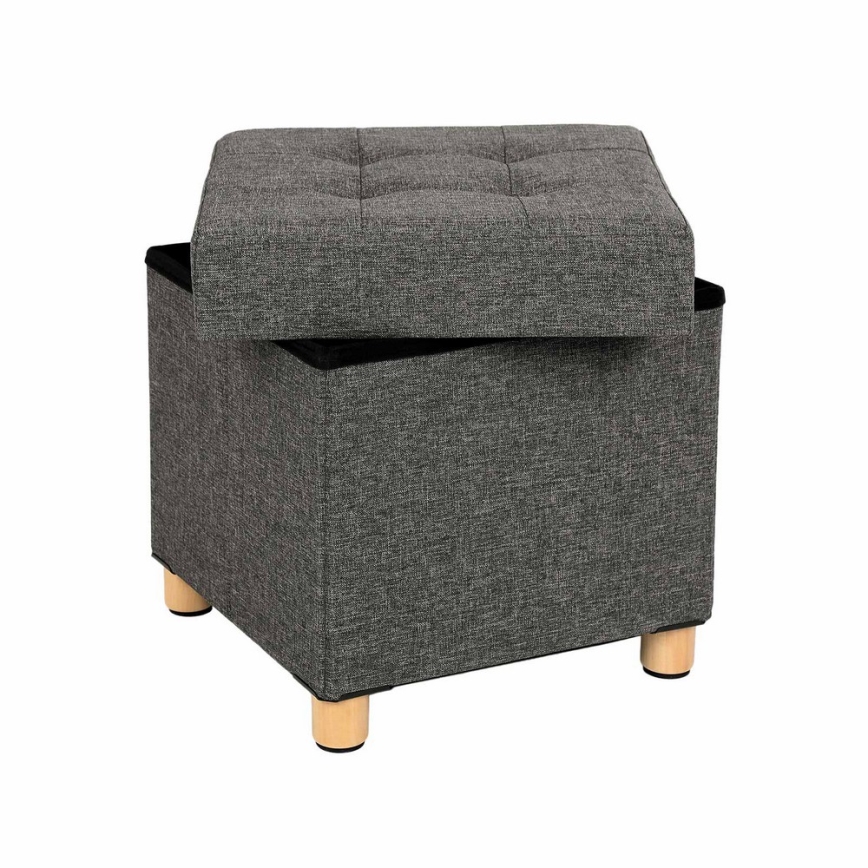 Tabouret SULTAN 38x40 cm gris foncé