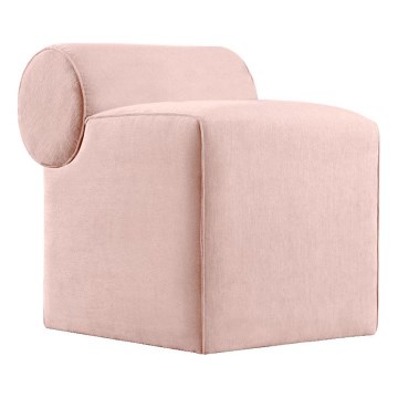 Tabouret TIKI 47 x 45 cm, rose