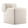 Tabouret TIKI 47x45 cm crème