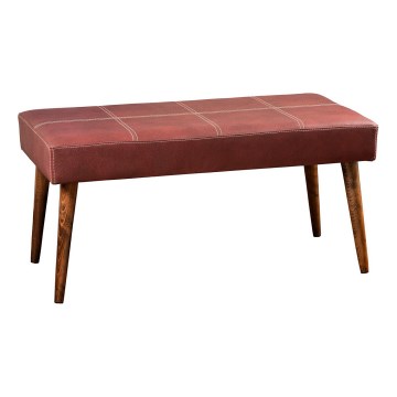 Tabouret VITO 46 x 92 cm rouge
