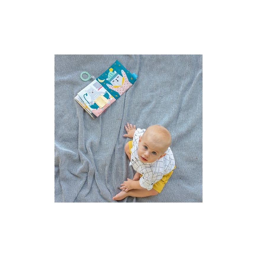 Taf Toys - Kinderboek van textiel beer