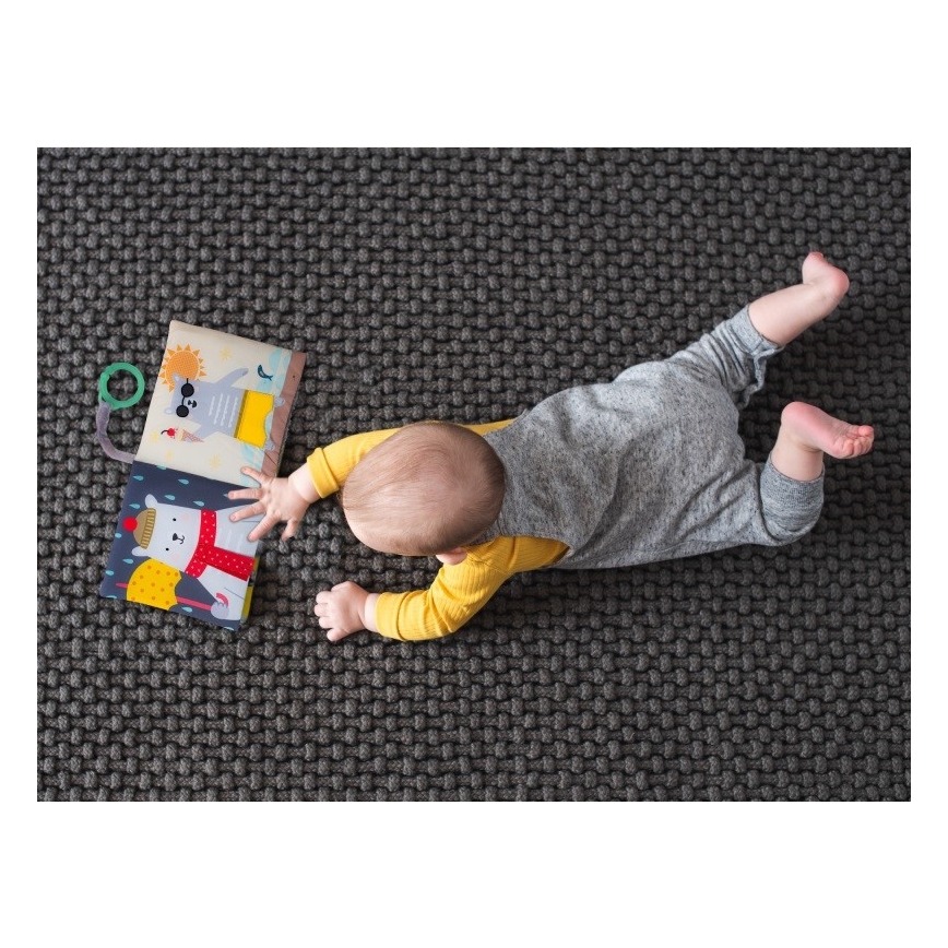 Taf Toys - Kinderboek van textiel beer