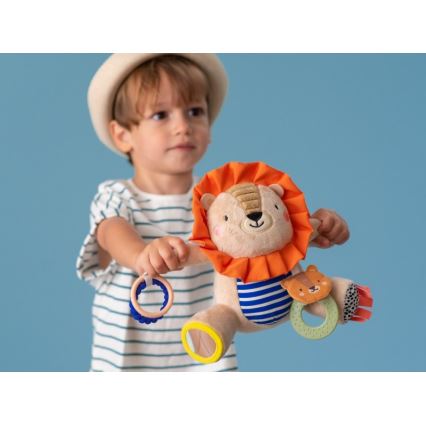 Taf Toys - Knuffel met bijtringen 25 cm leeuw