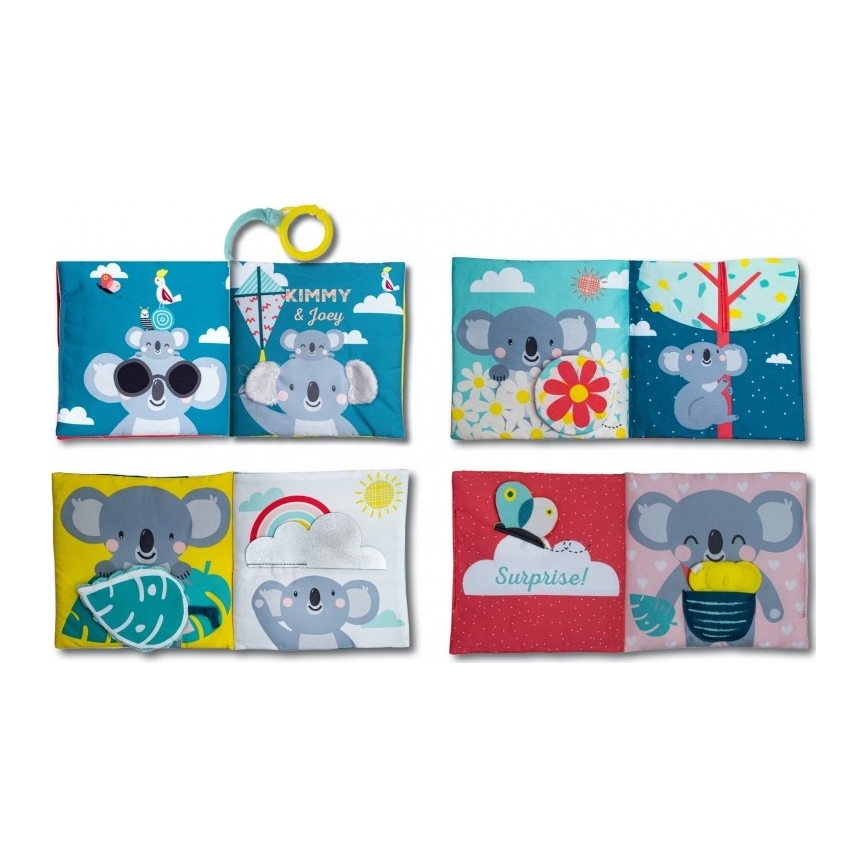 Taf Toys - Livre textile pour enfant koala