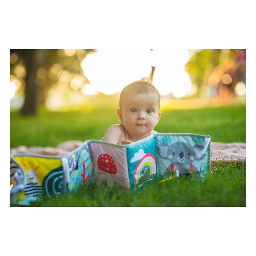 Taf Toys - Livre textile pour enfants 3en1 koala