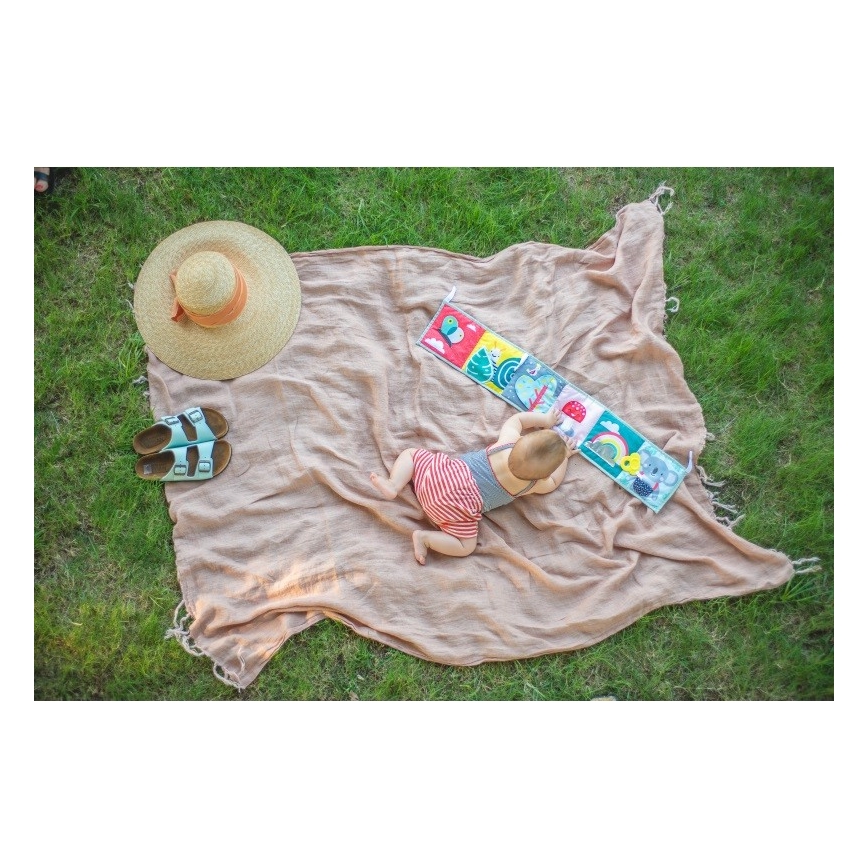 Taf Toys - Livre textile pour enfants 3en1 koala