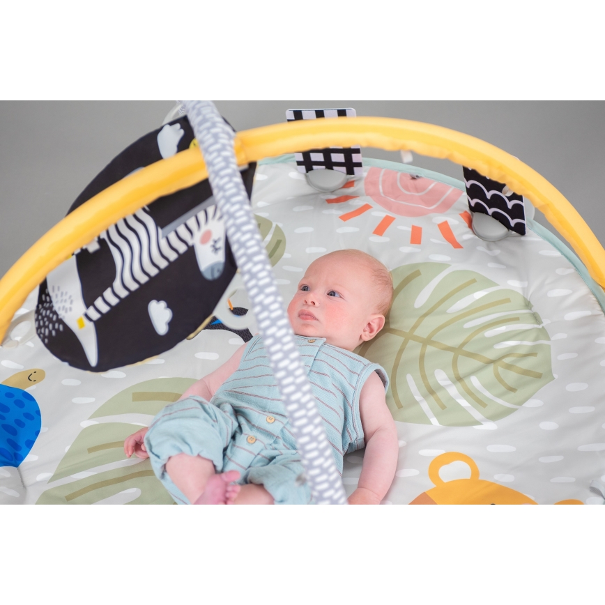 Taf Toys - Tapis d'éveil enfant avec trapèze savane 2xAAA