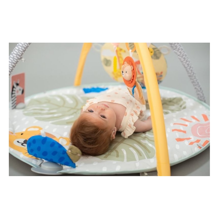 Taf Toys - Tapis d'éveil enfant avec trapèze savane 2xAAA