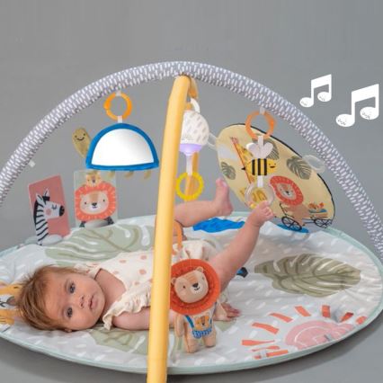 Taf Toys - Tapis d'éveil enfant avec trapèze savane 2xAAA