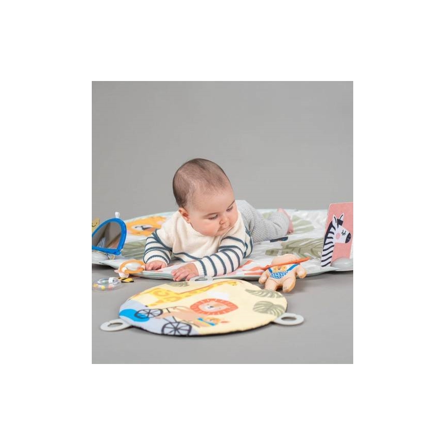 Taf Toys - Tapis d'éveil enfant avec trapèze savane 2xAAA