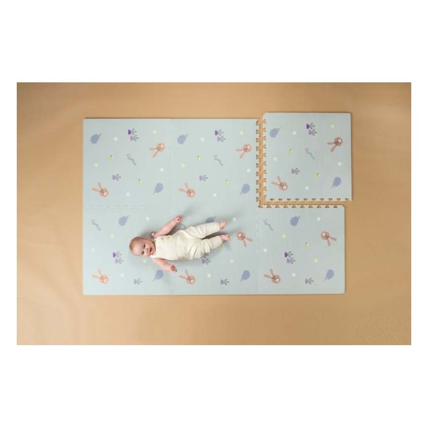 Taf Toys - XL puzzel speelmat Tuin voor kinderen