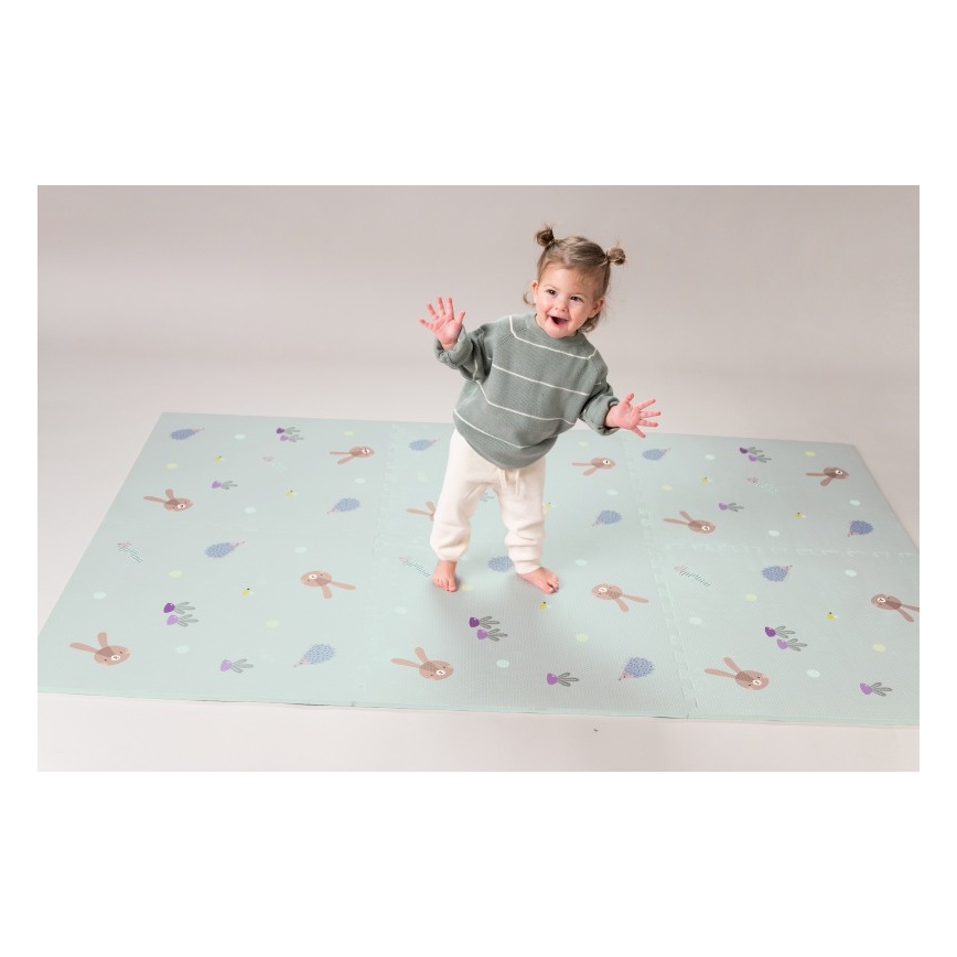 Taf Toys - XL puzzel speelmat Tuin voor kinderen