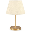 Tafel Lamp AYD 1xE27/60W/230V beige/goud