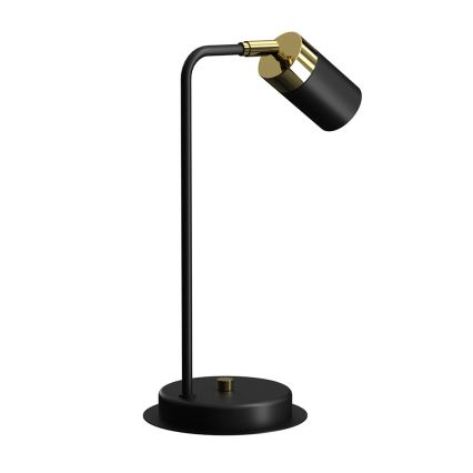 Tafel Lamp JOKER 1xGU10/25W/230V zwart/goud