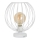 Tafel Lamp MERCURE 1xE27/15W/230V wit