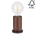 Tafel Lamp TASSE 1xE27/25W/230V beuken - FSC-gecertificeerd