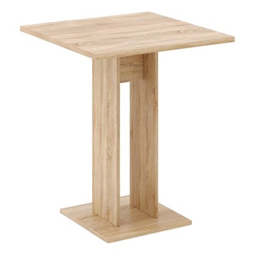 Tafel STRAPO 68x68 cm Sonoma eiken
