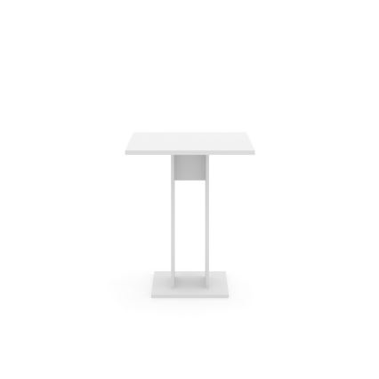 Tafel STRAPO 68x68 cm wit