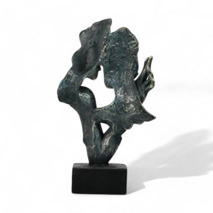Tafeldecoratie 31,5x9,5x19 cm hars/patina