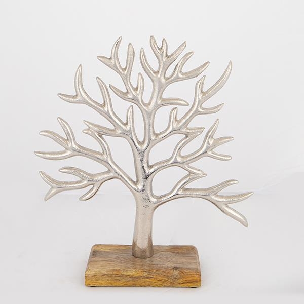 Tafeldecoratie boom 30x8x34 cm