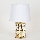 Tafellamp 1xE14/40W/230V wit/goud