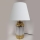 Tafellamp 1xE14/60W/230V wit/goud