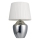 Tafellamp 1xE27/25W/230V glanzend chroom