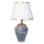 Tafellamp 1xE27/40W/230V blauw/goud