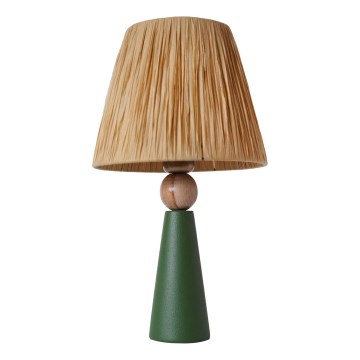 Tafellamp 1xE27/40W/230V bruin/groen