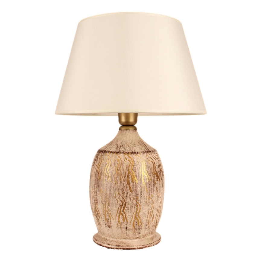Tafellamp 1xE27/40W/230V goud