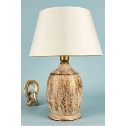 Tafellamp 1xE27/40W/230V goud