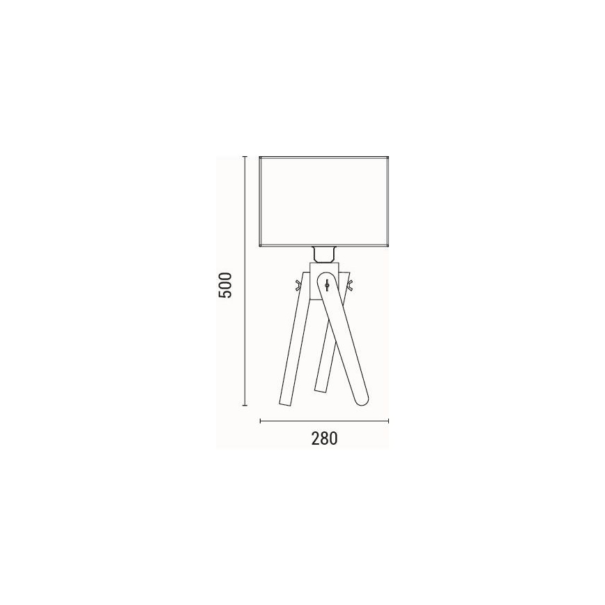 Tafellamp 1xE27/40W/230V